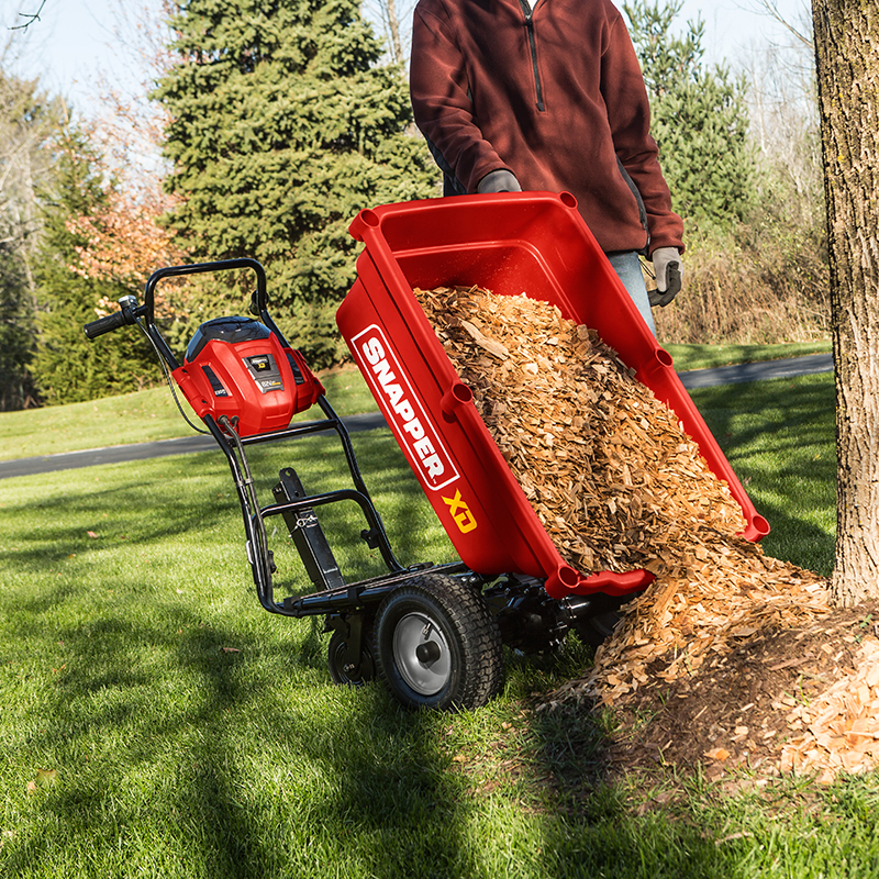 82 Volt Max Lithium Ion Cordless Self Propelled Utility Cart Snapper