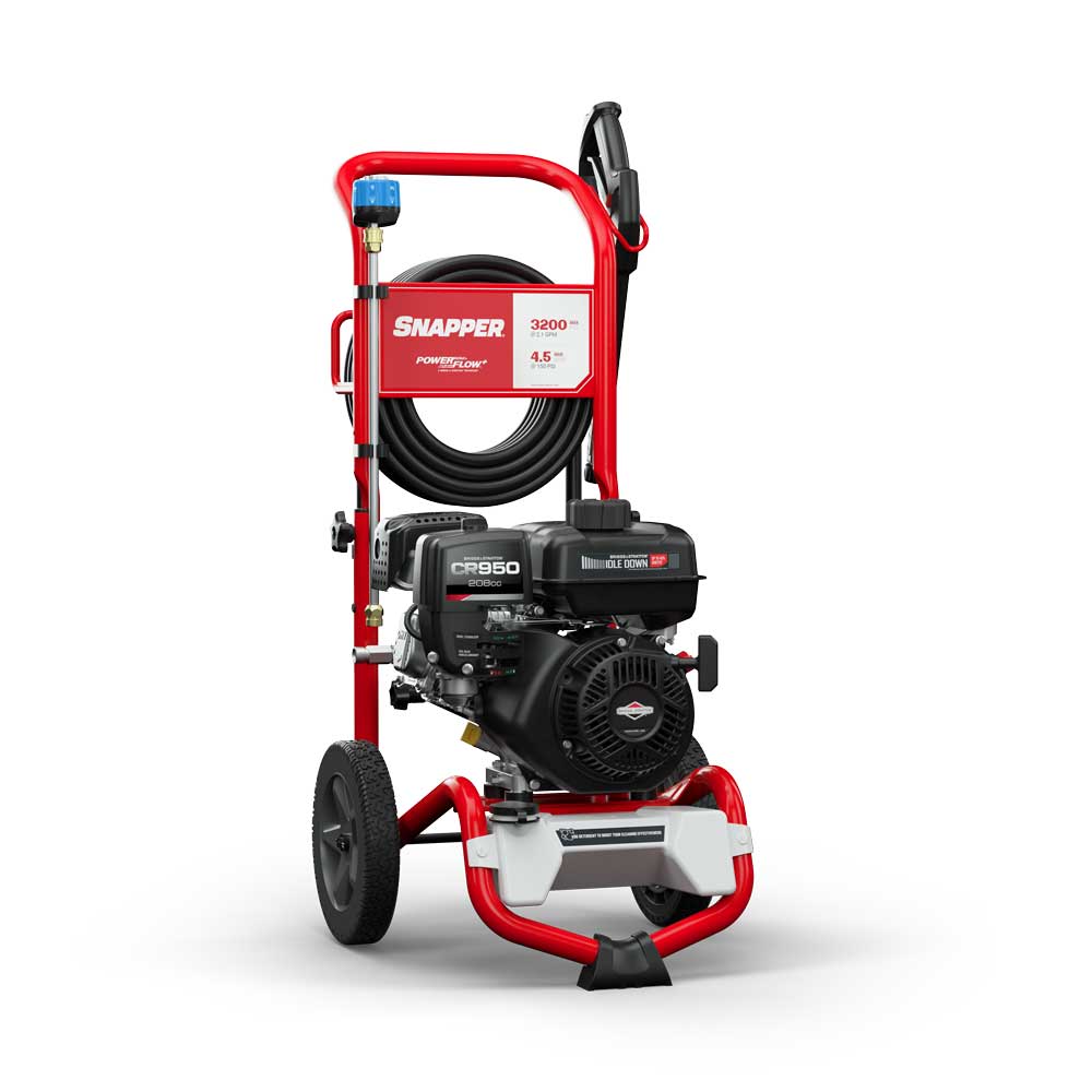 3200 MAX PSI* / 4.5 MAX GPM* GAS PRESSURE WASHER