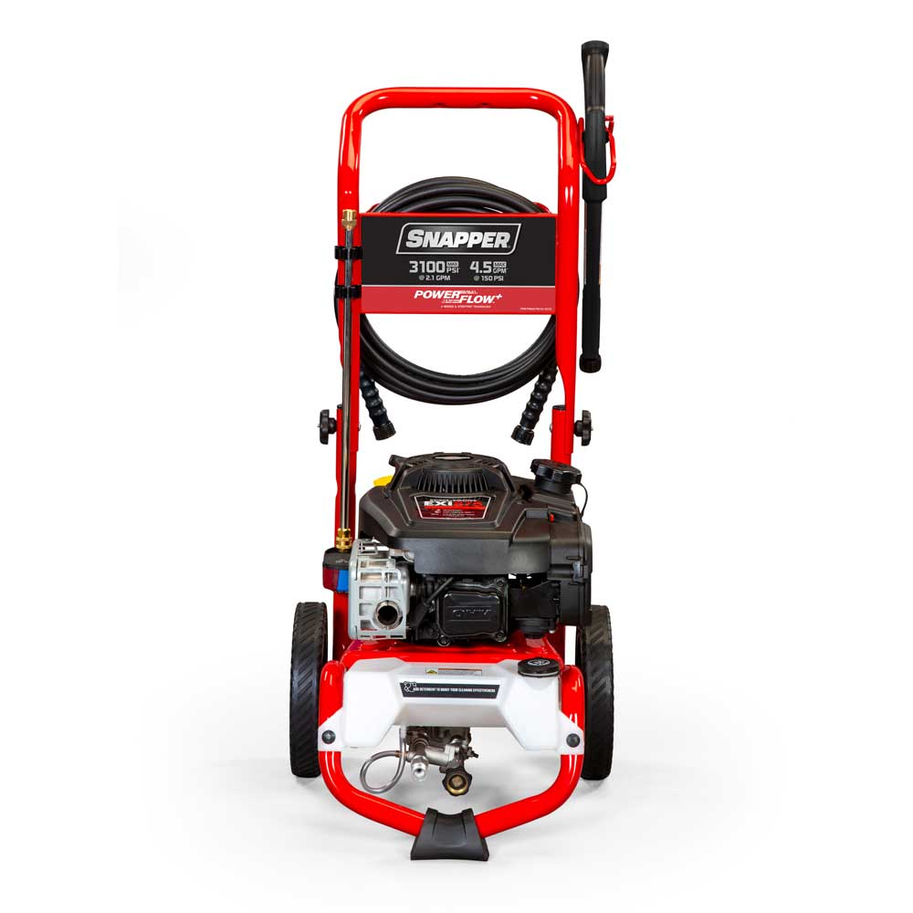 3100 MAX PSI*  4.5 MAX GPM* GAS PRESSURE WASHER