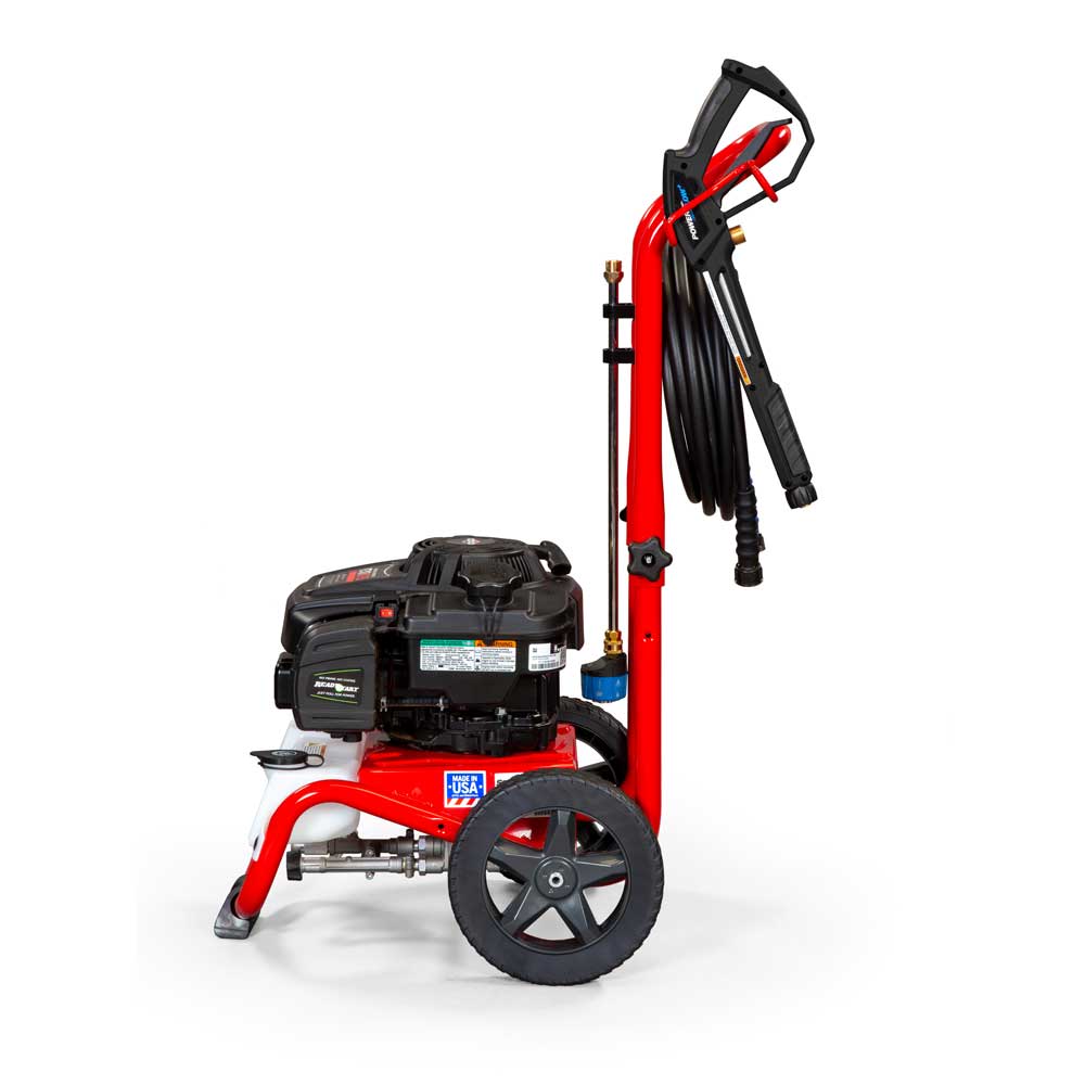 3100 MAX PSI*  4.5 MAX GPM* GAS PRESSURE WASHER