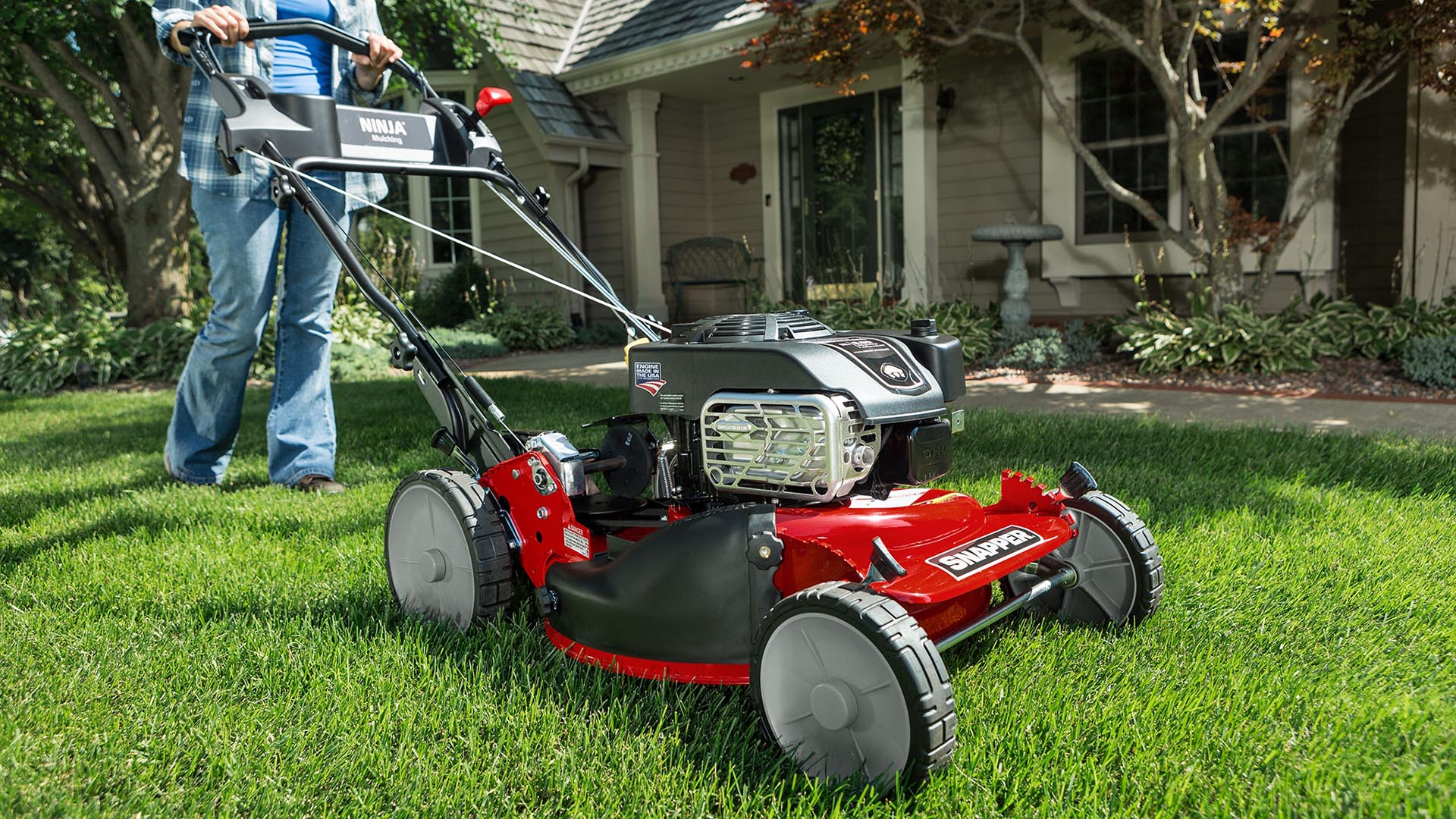 Ninja Push Mower Snapper
