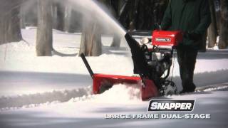 Snapper Large Frame Dual Stage Snow Blower Snapper Large Frame Dual Stage Snow Blower