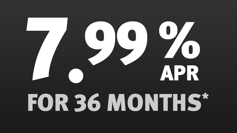 7.99% APR for 36 Months*
