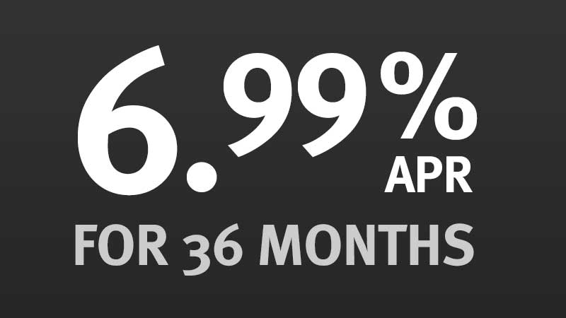 6.99% for 36 Months