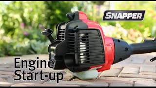 How to Start a String Trimmer | Snapper Mower Videos How to Start a String Trimmer | Snapper Mower Videos