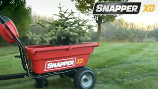 82-Volt Lithium-Ion Cordless Self-Propelled Utility Cart | Snapper Videos
