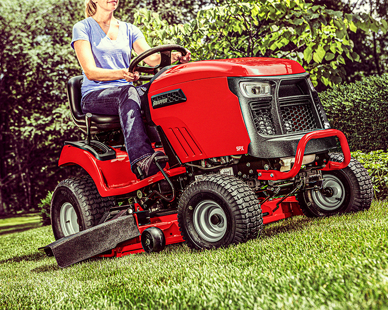 Snapper riding top lawn mower
