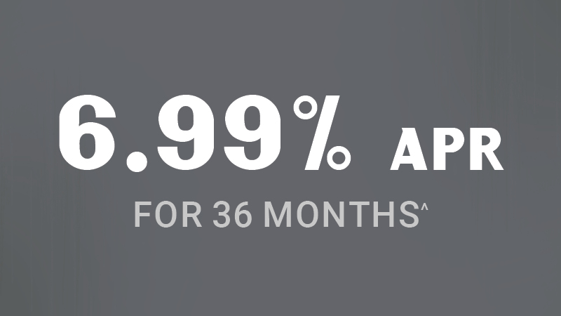 6.99% for 36 Months