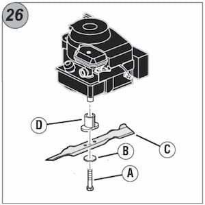 How do I remove the lawn mower blades from my Snapper product?