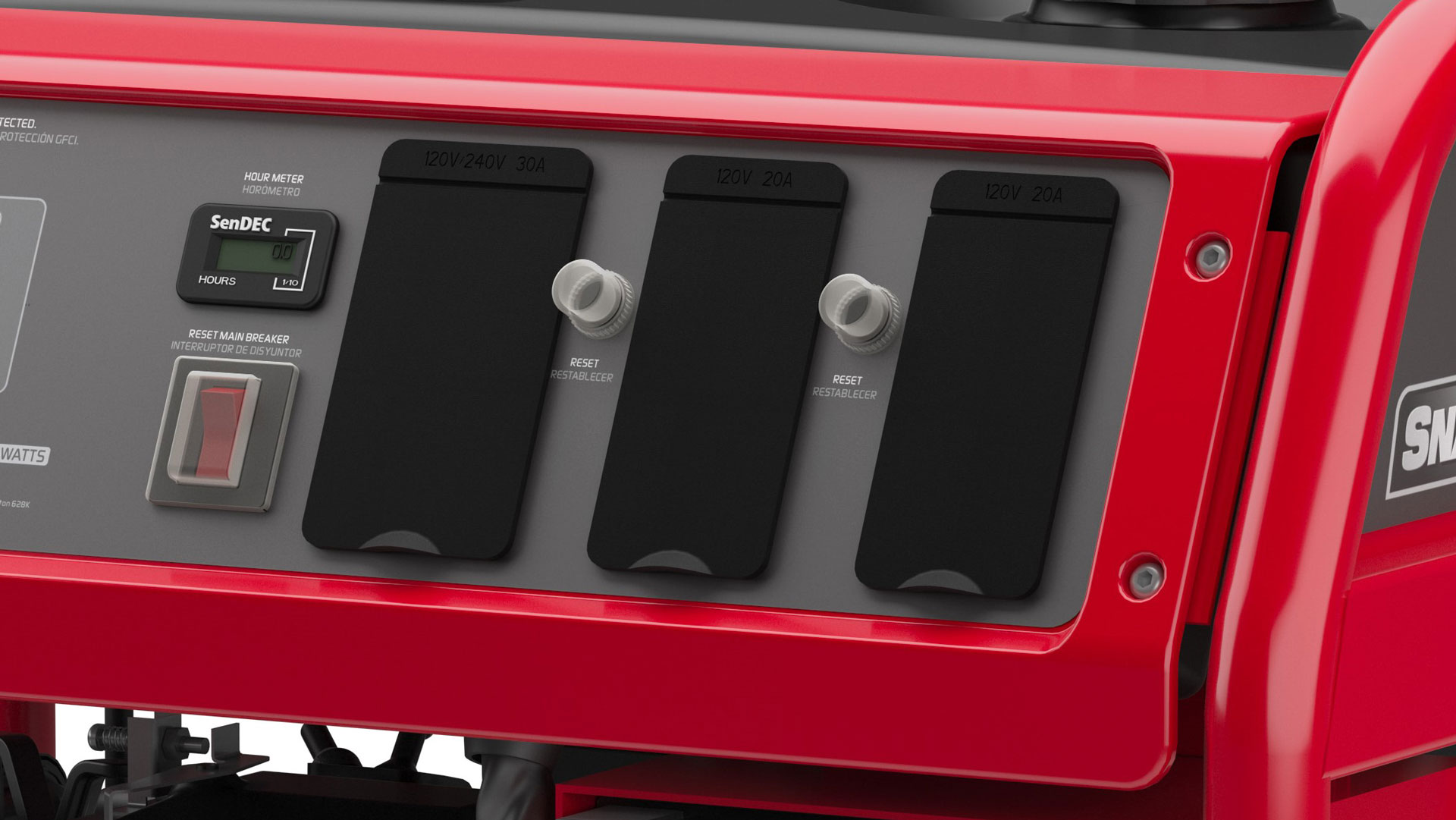 Multi-Featured Control Panel